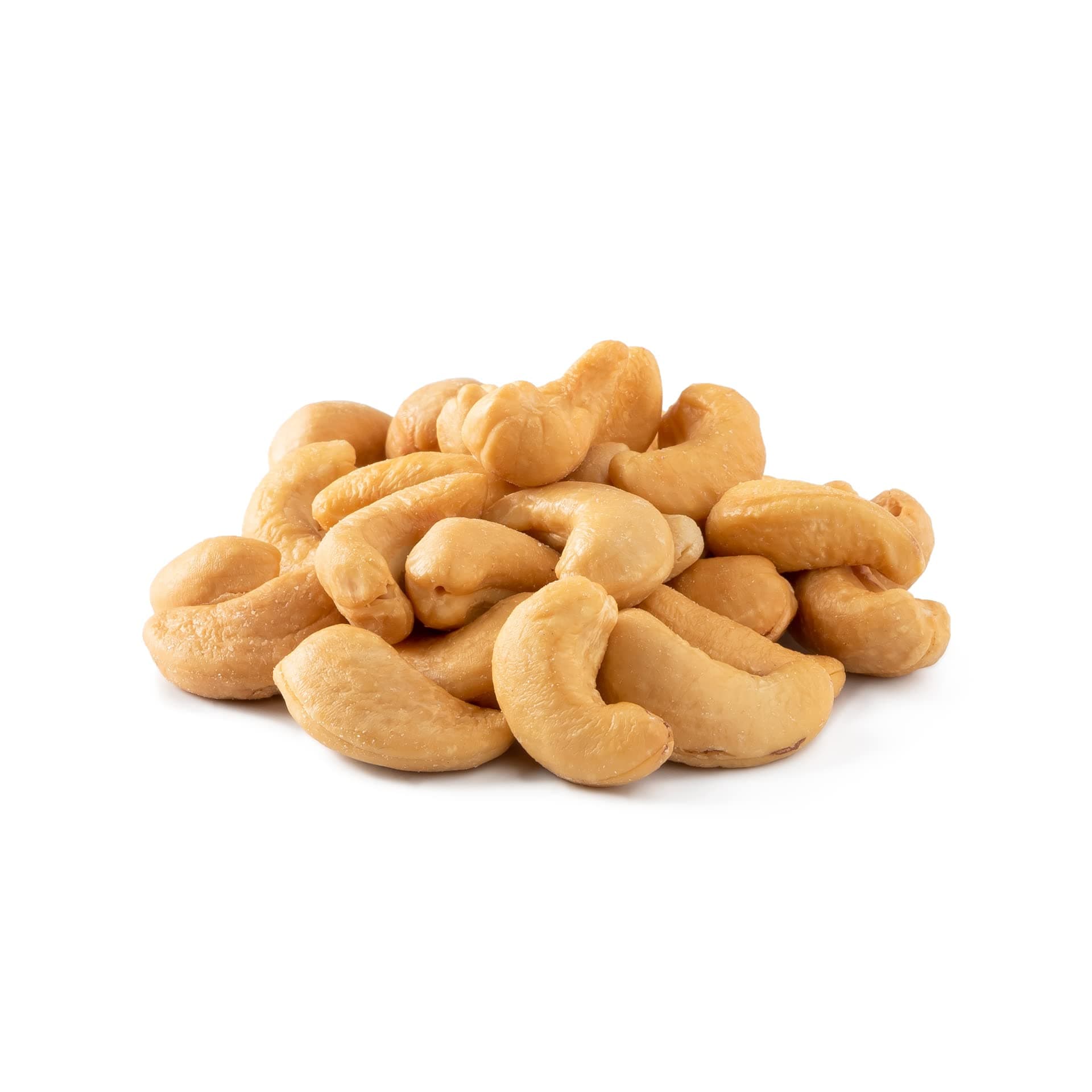 NUTS U.S. – Roasted and Unsalted Cashews | Whole Kernels (80%) and Pieces | Just Right Crispy and Delicious | Natural Cashews!!! (2 LBS)