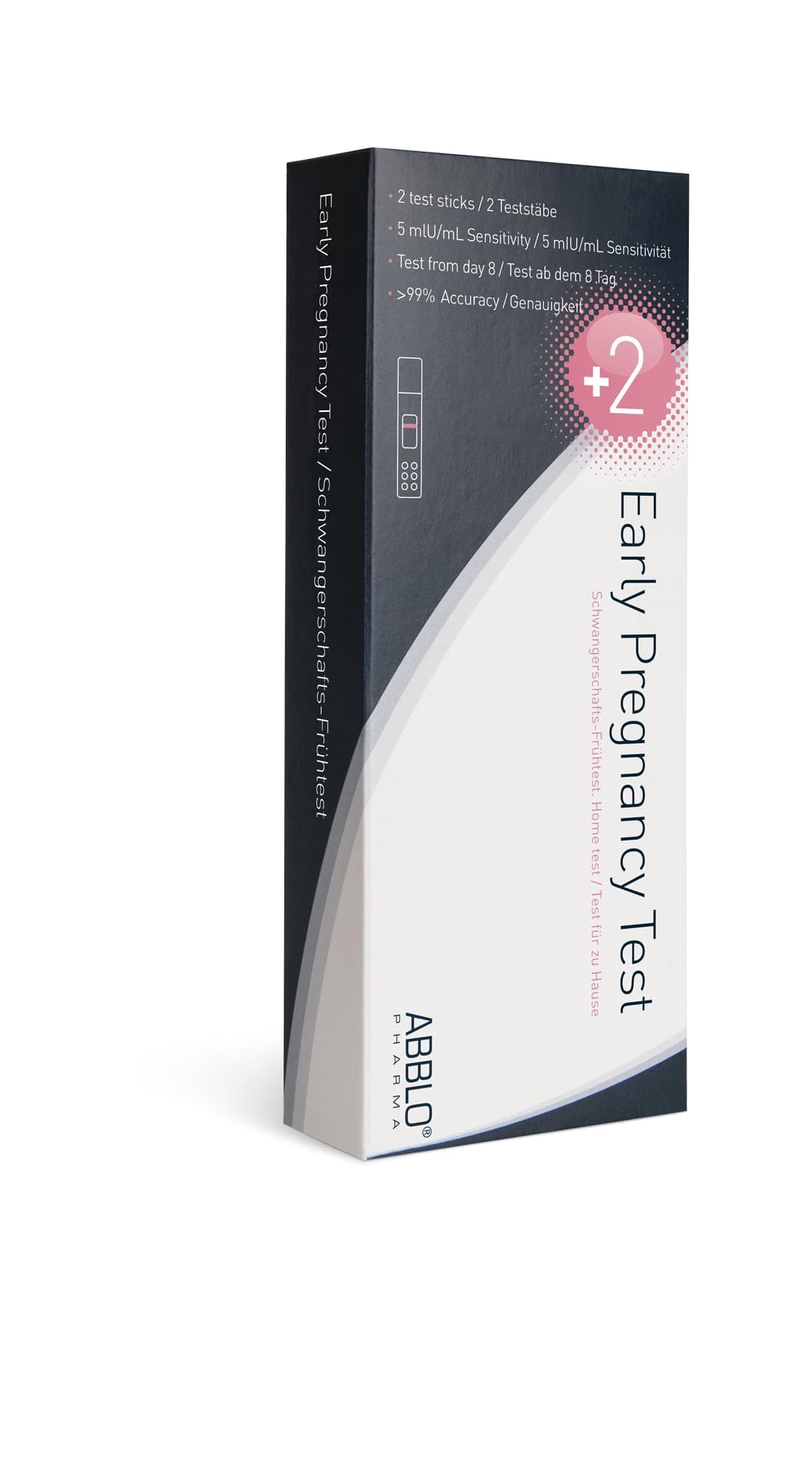 ABBLO The earliest pregnancy test- 5 mlU/mL Sensitivity - test 7 days before - Accuracy >99%