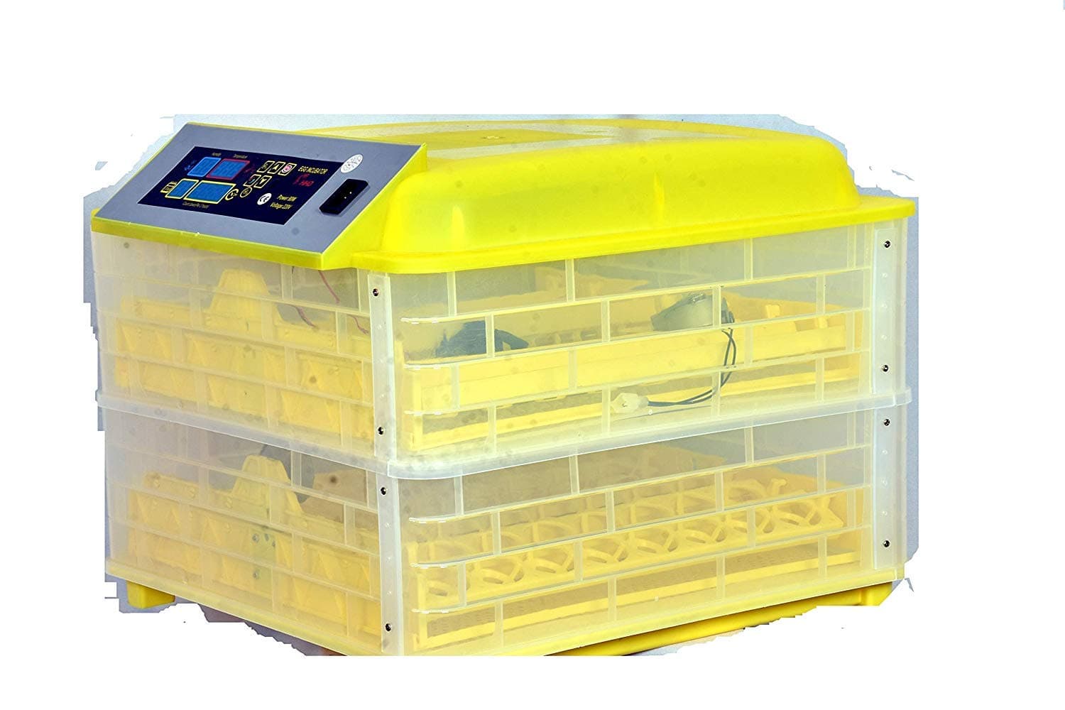 HHD HATCHPRO Fully Automatic Egg Incubator, Capacity of 112 Eggs, Small (Yellow)