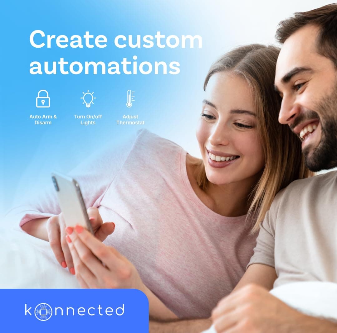 Konnected Alarm Panel Pro 12-Zone Wired Alarm System Retrofit Kit - Make Any Wired Alarm System Smart - No Monthly Fees - Works with SmartThings, Home Assistant, Hubitat (12 Zone Conversion Kit)