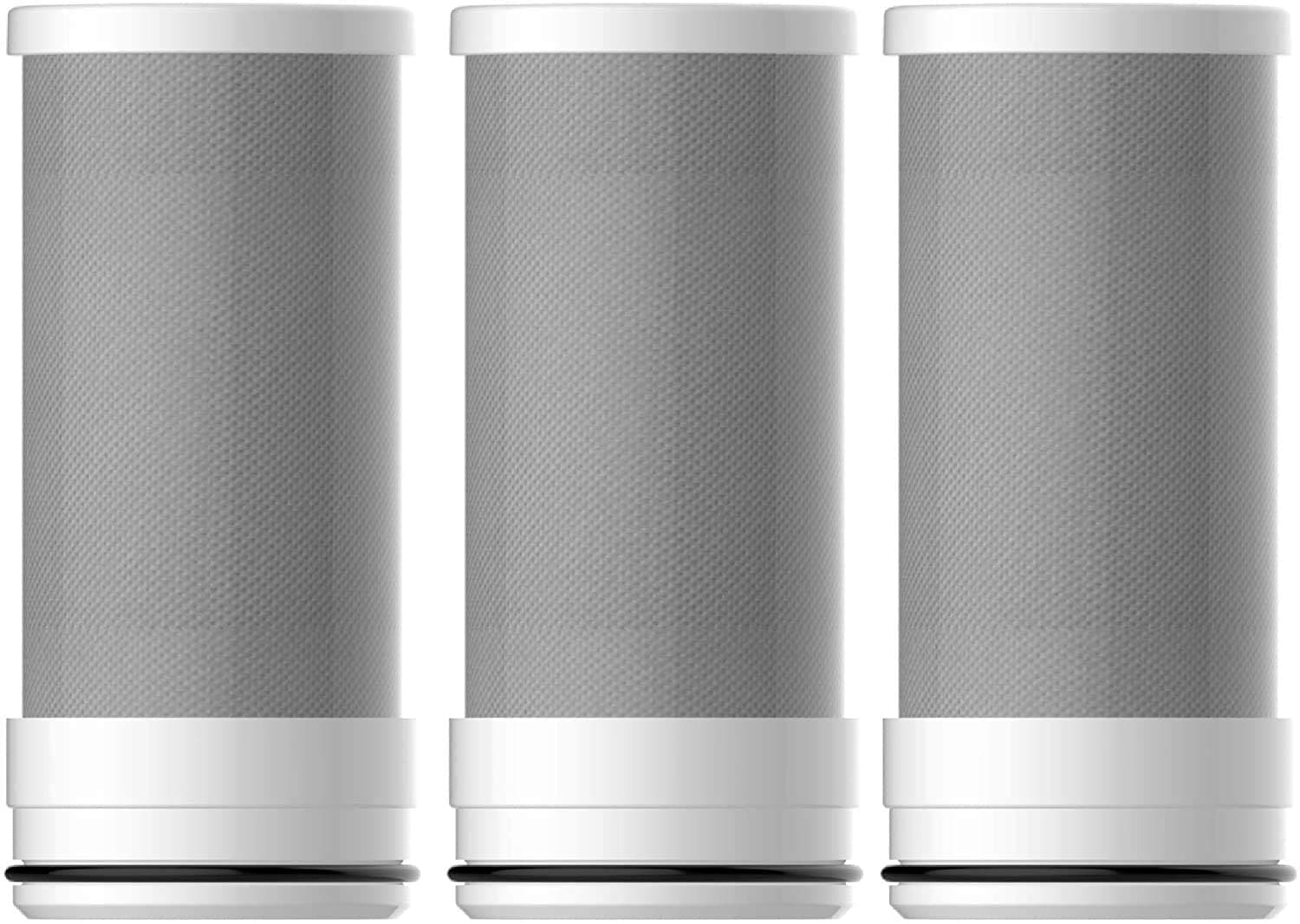 Waterdrop WD-FF-01A Replacement Filter, Faucet Water Filter, Replacement for WD-FC-01, WD-FC-02, WD-FC-06, Reduces Chlorine, Taste and Odor, Last Up to 9 Months (Pack of 3)