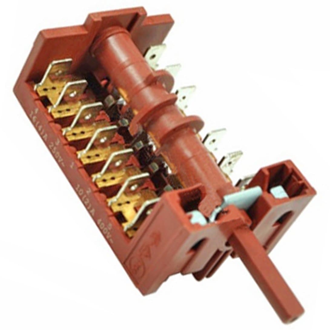 SPARES2GO 4 Position Function Grill Selector Switch for Howdens Lamona Oven Cooker