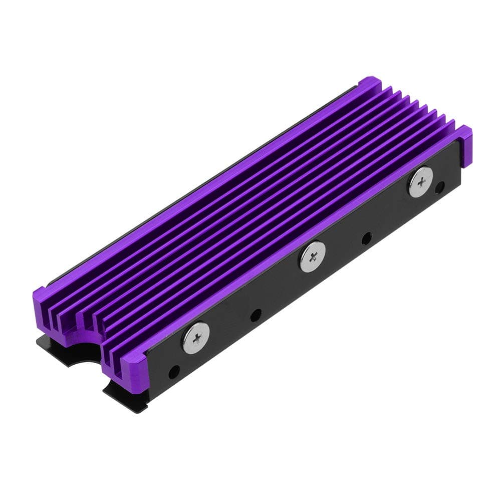 M.2 NVMe SSD heatsink（Purple）