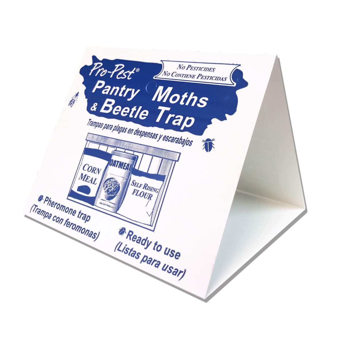 Pro Pest Pantry Moth & Beetle Traps 2 Pre-Baited Traps