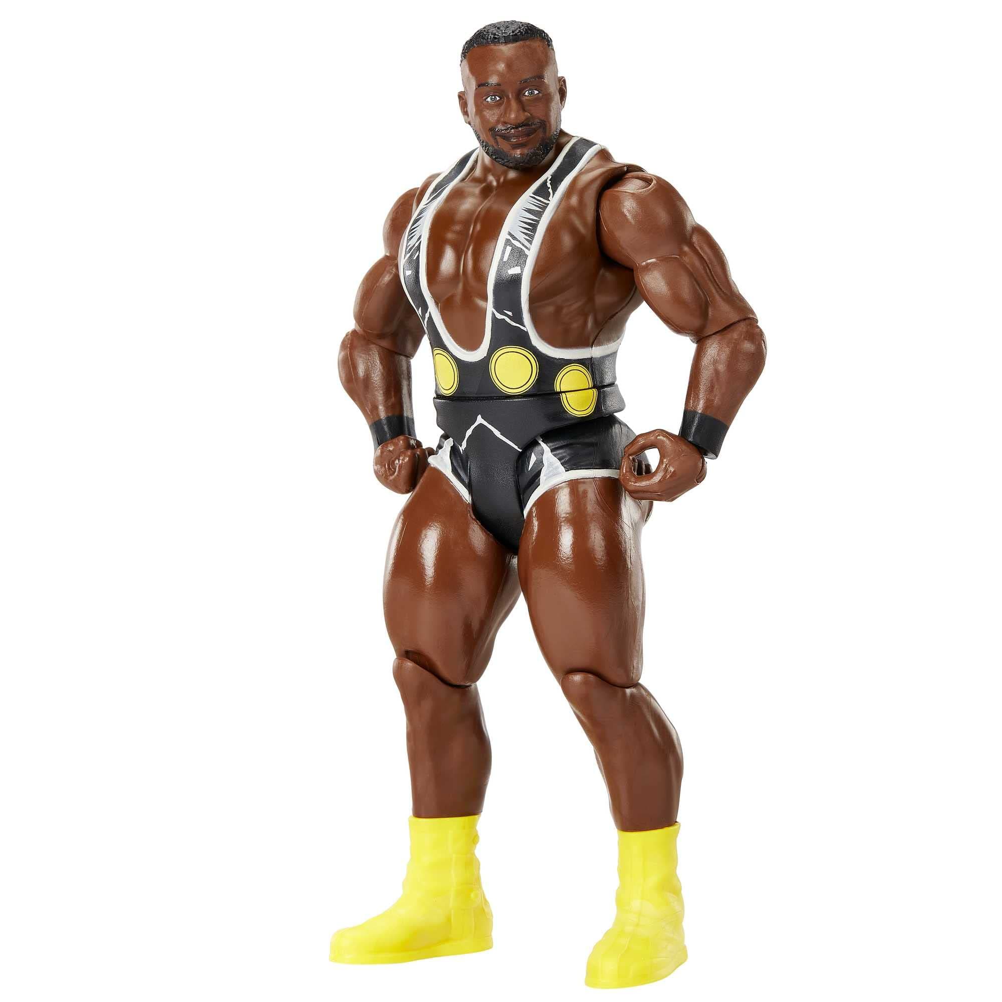 WWE Big E Basic Action Figure, Posable 6-inch Collectible for Ages 6+​​, HDD10
