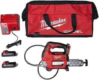 Milwaukee 2646-22CT M18 2-Spd Grease Gun Kit W/2 Cmpt Bat