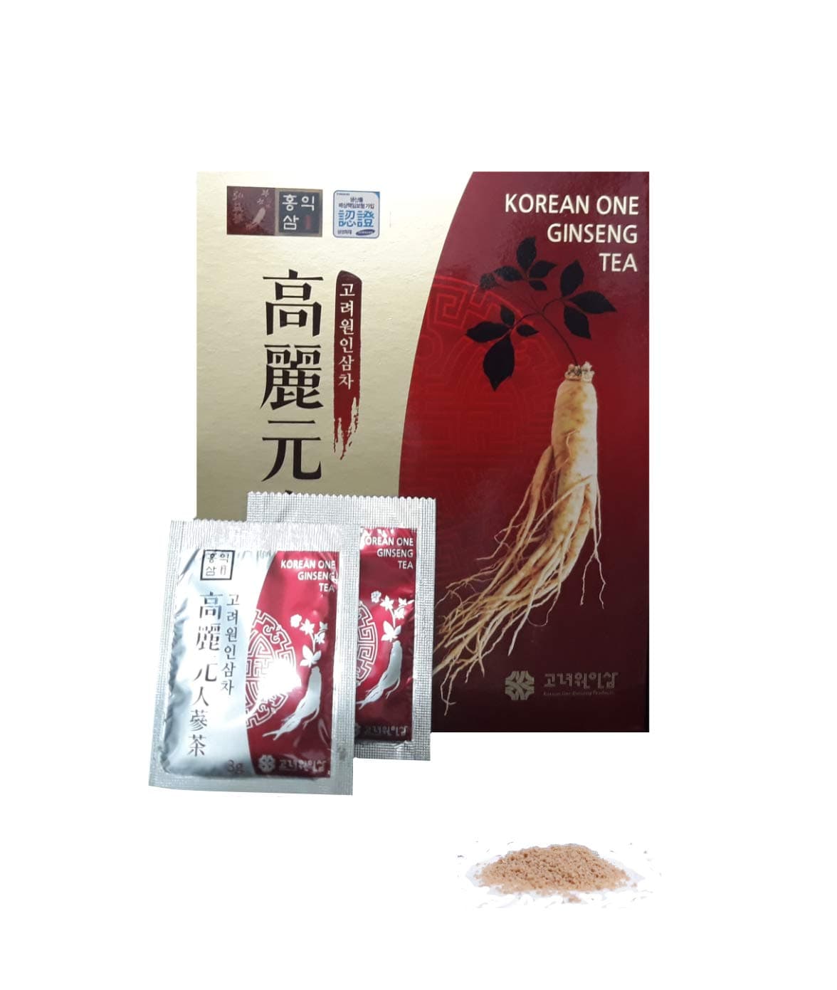 100% Authentic Korean Ginseng Tea (3g x 50 tea packets)