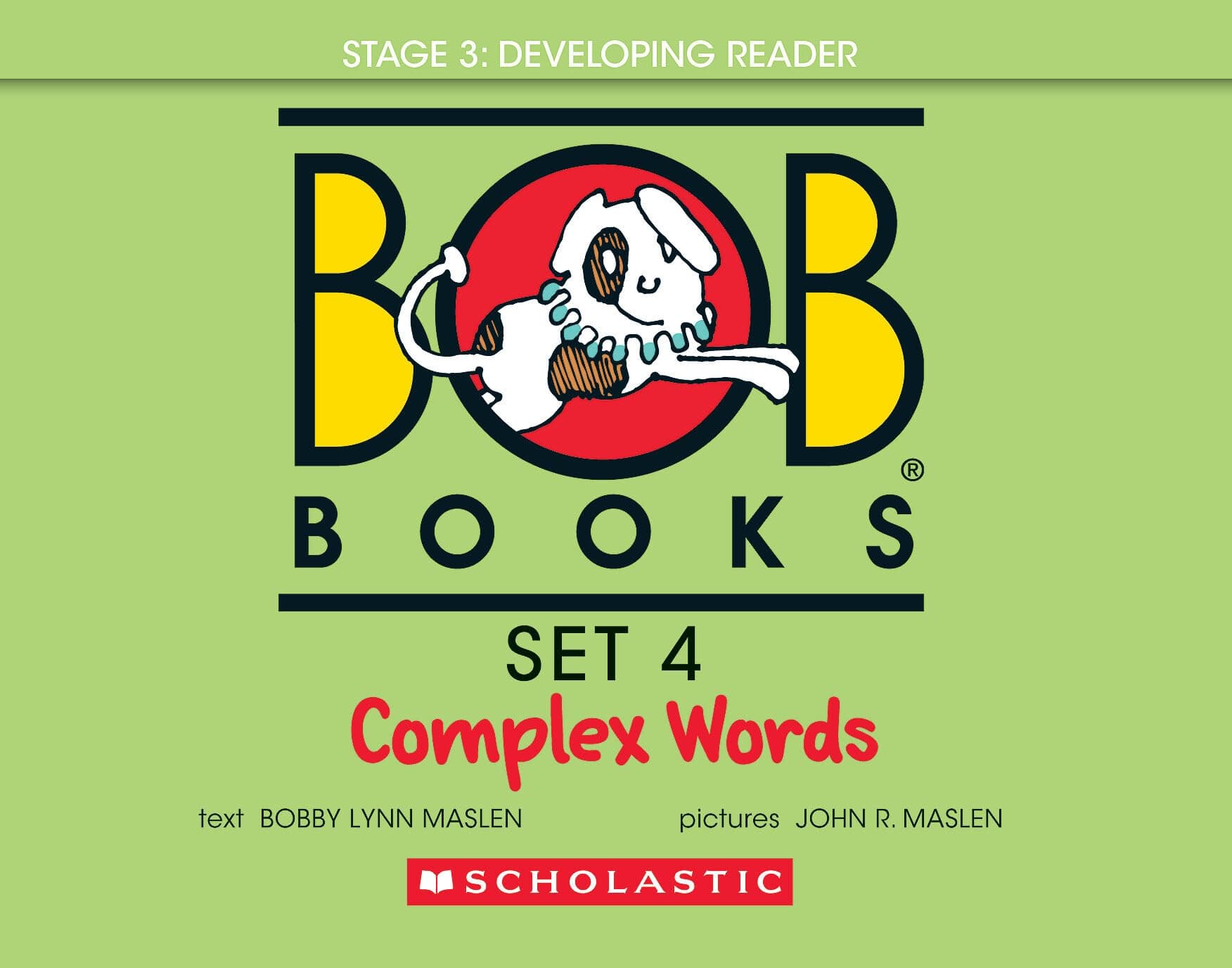 Bob Books - Complex Words Hardcover Bind-Up | Phonics, Ages 4 and up, Kindergarten, First Grade (Stage 3: Developing Reader)