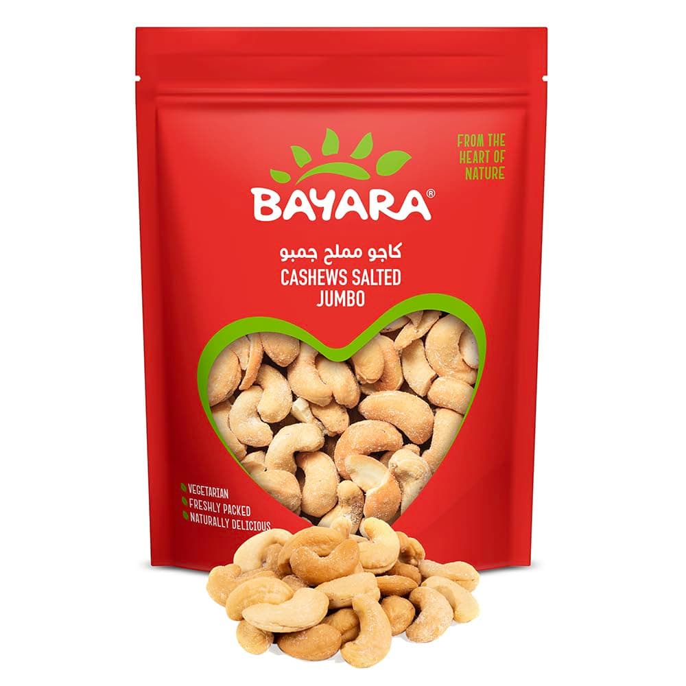 Cashews Salted Jumbo, 200g