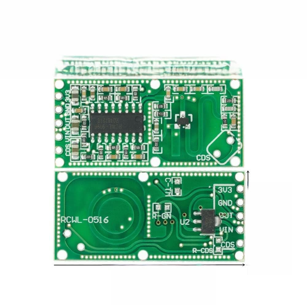 RCWL-0516 RCWL 0516 Microwave Radar Sensor Human Sensor Body Sensor Module Induction Switch Module Output 3.3V