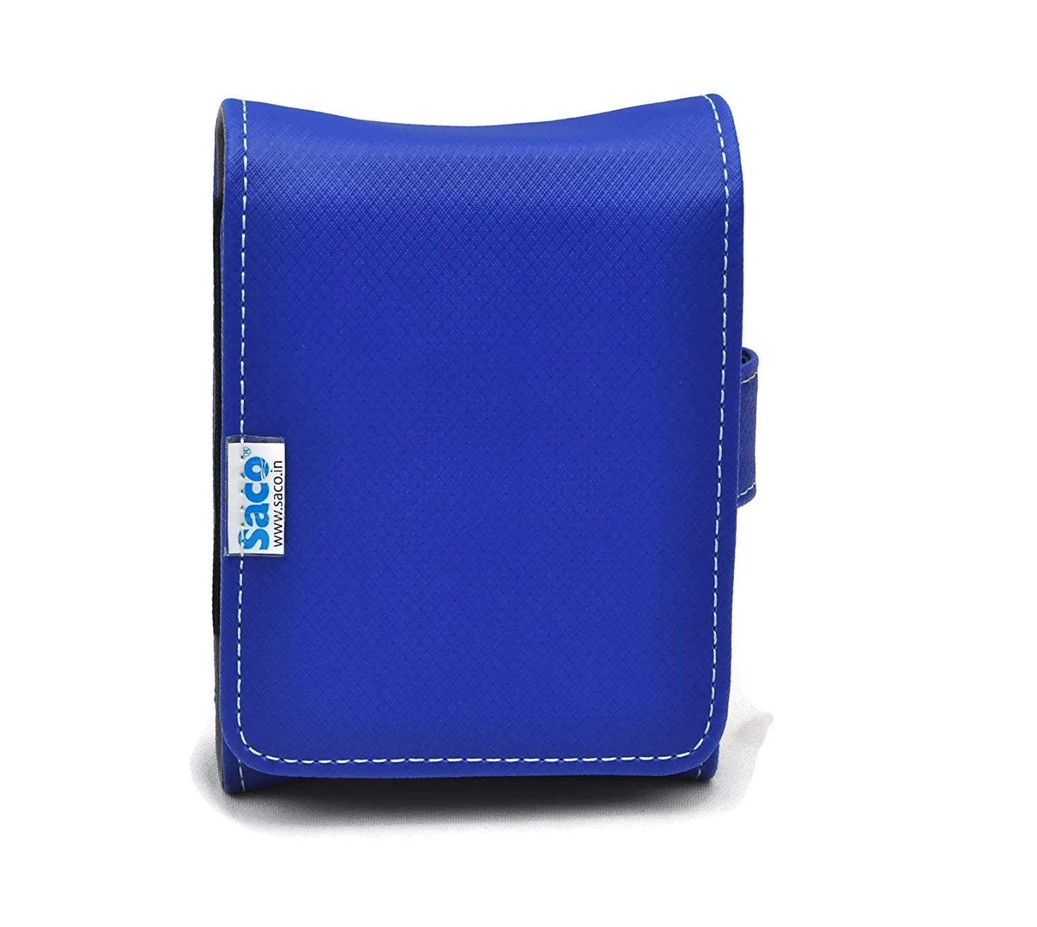 Saco Portable Shock Proof Hard Disk case Cover Pouch Wallet Bag for 2.5 inch USB External Hard Disk Compatible with Seagate Toshiba Western Digital WD My Passport - Blue