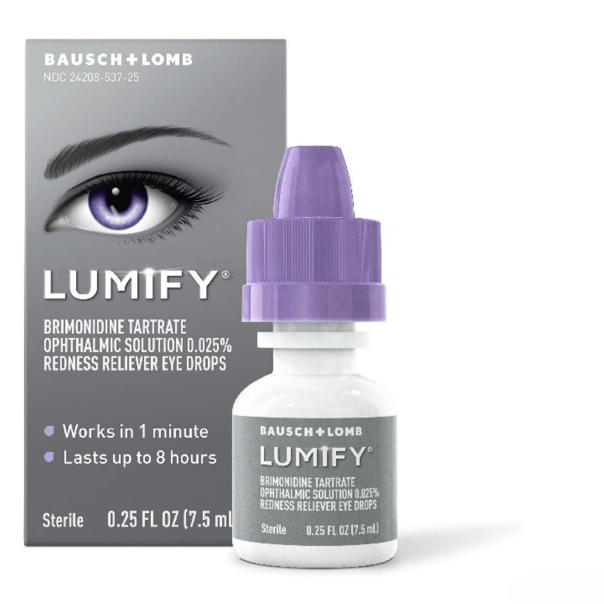 LUMIFY Redness Reliever Eye Drops- 0.25oz (7.5ml)