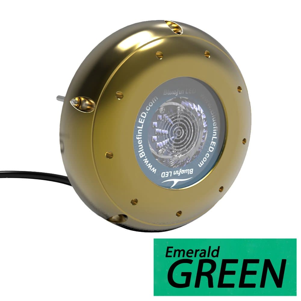 Bluefin Led Hammerhead H20 Green Surface Mount Underwater
