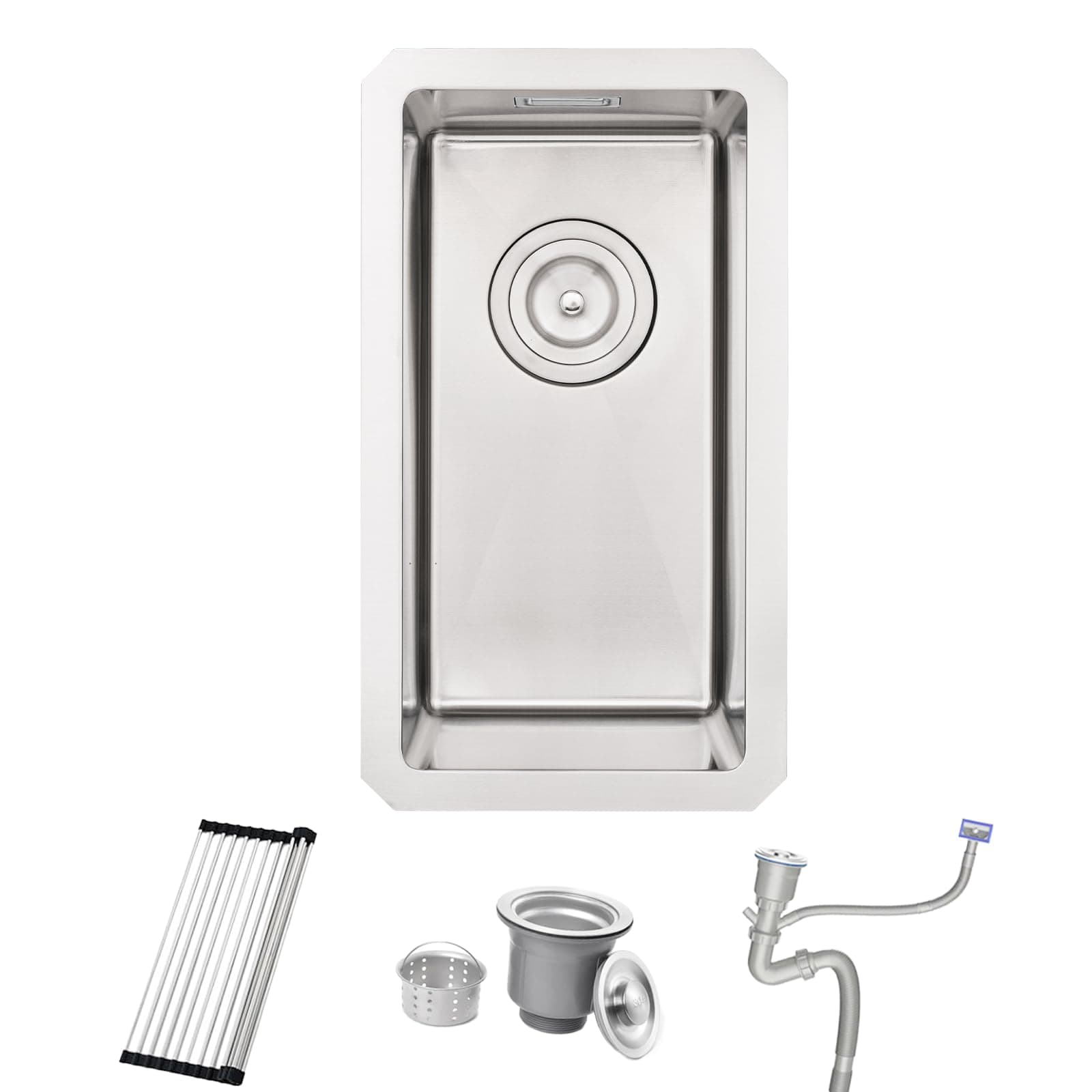 Stainless Steel Undermount Bar Sink Bokaiya 25x45 Small Wet Bar Sink Undermou...