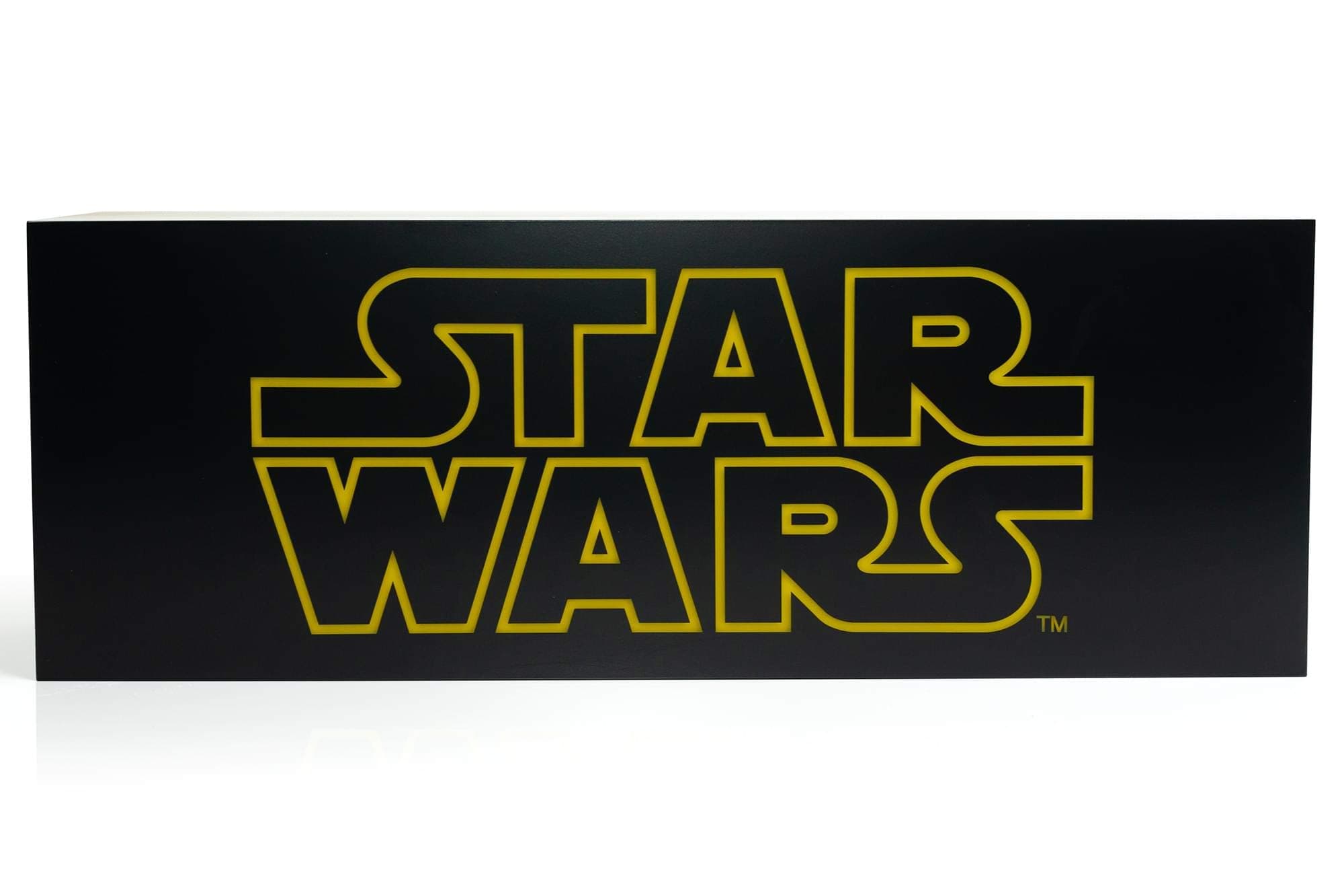 Star Wars Official Logo 17-Inch Light Box | USB Powered LED Mood Light