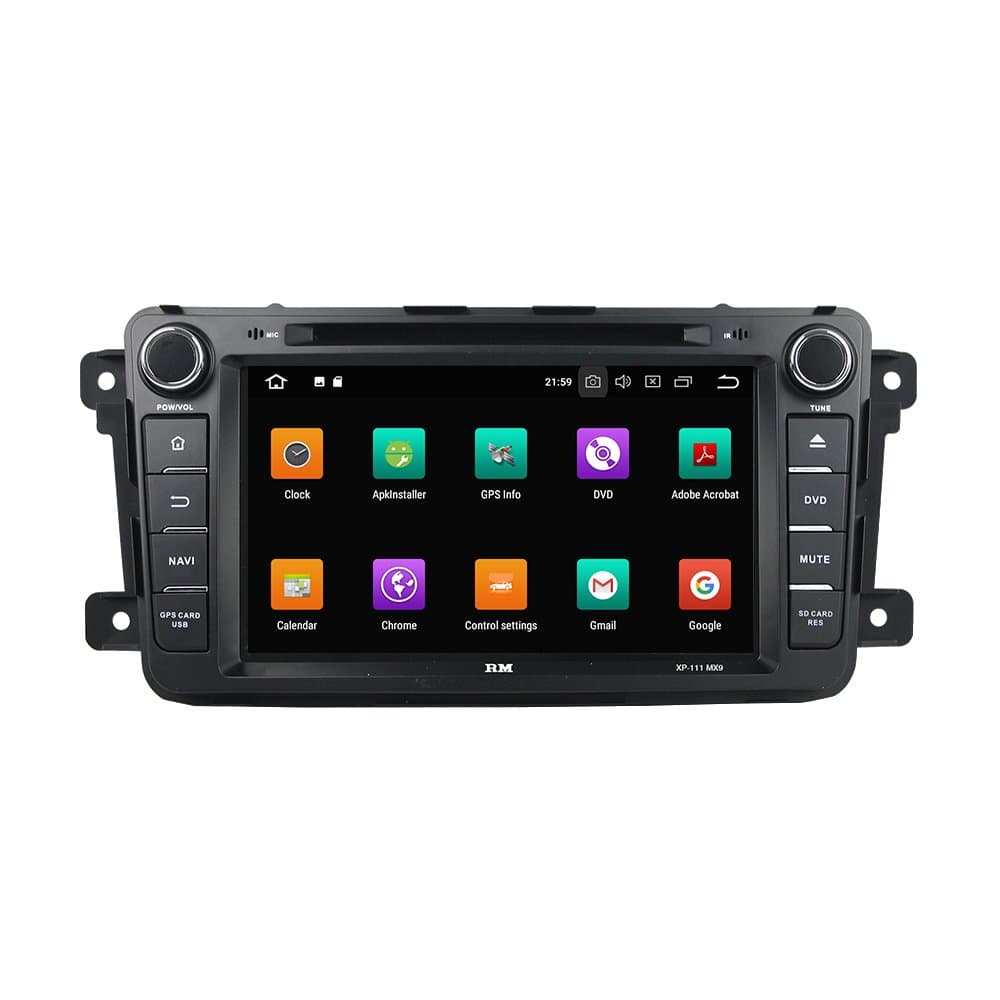 Android 9.0 Otca Core 4GB RAM Autoradio DVD GPS Navigation Multimedia Player Car Stereo for Mazda CX-9 2007 2008 2009 2010 2011 2012 2013 2014 2015 2016 2017 Headunit Steering Wheel Control