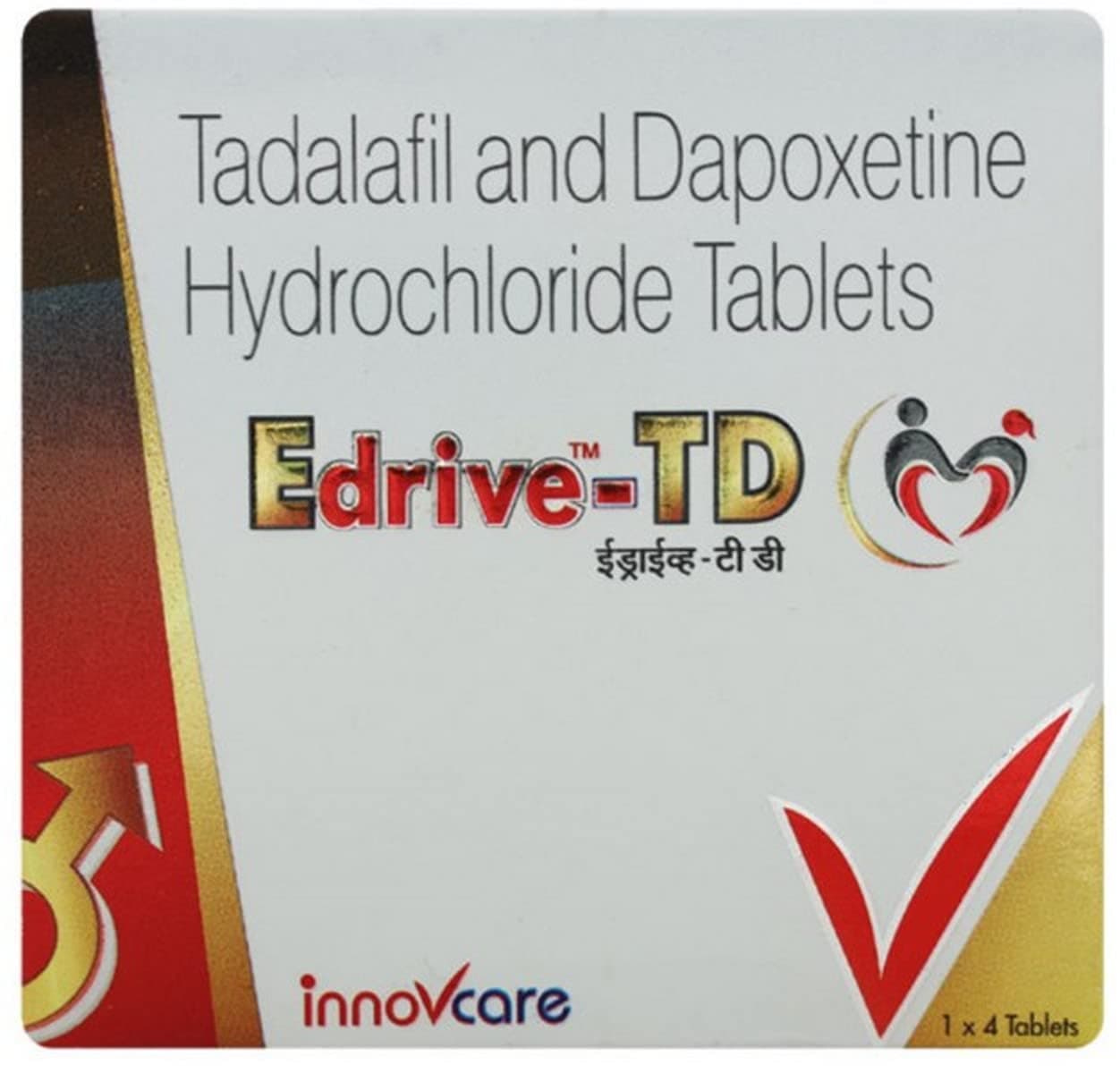 EDRIVE-TD - Strip of 4 Tablets