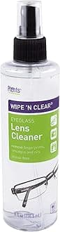 Flents Wipe 'N Clear Eyeglass Lens Cleaner Spray, Clear, 8 Fl Oz