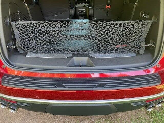 Trunk Organizer Cargo Net for Cadillac Escalade 2015-2025 – Envelope Style Cargo Net for SUV – Premium Mesh Car Trunk Organizer Vehicle Carrier Storage – Compatible with Caddy Escalade