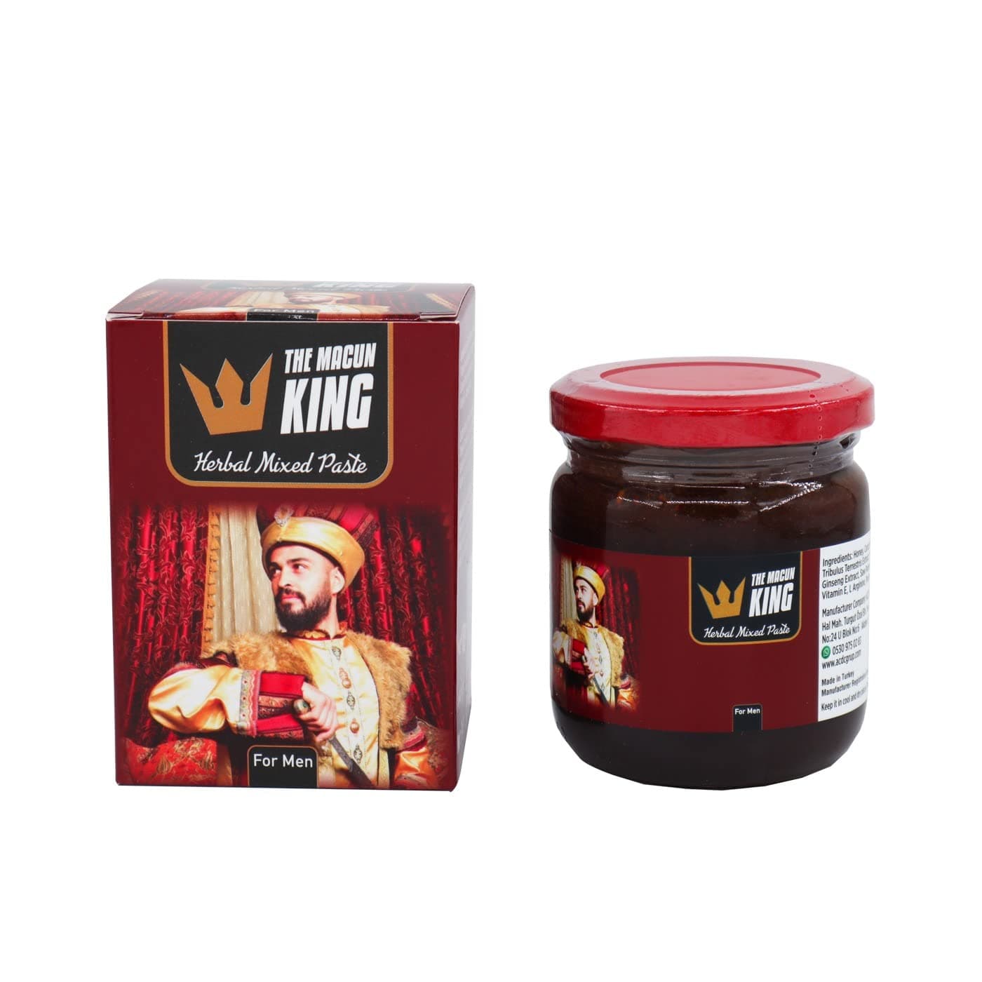 Herbal Mixed Paste 240 gr Turkish Honey Mesir Macunu + 10 Gr Mirinda Sachet as Gift