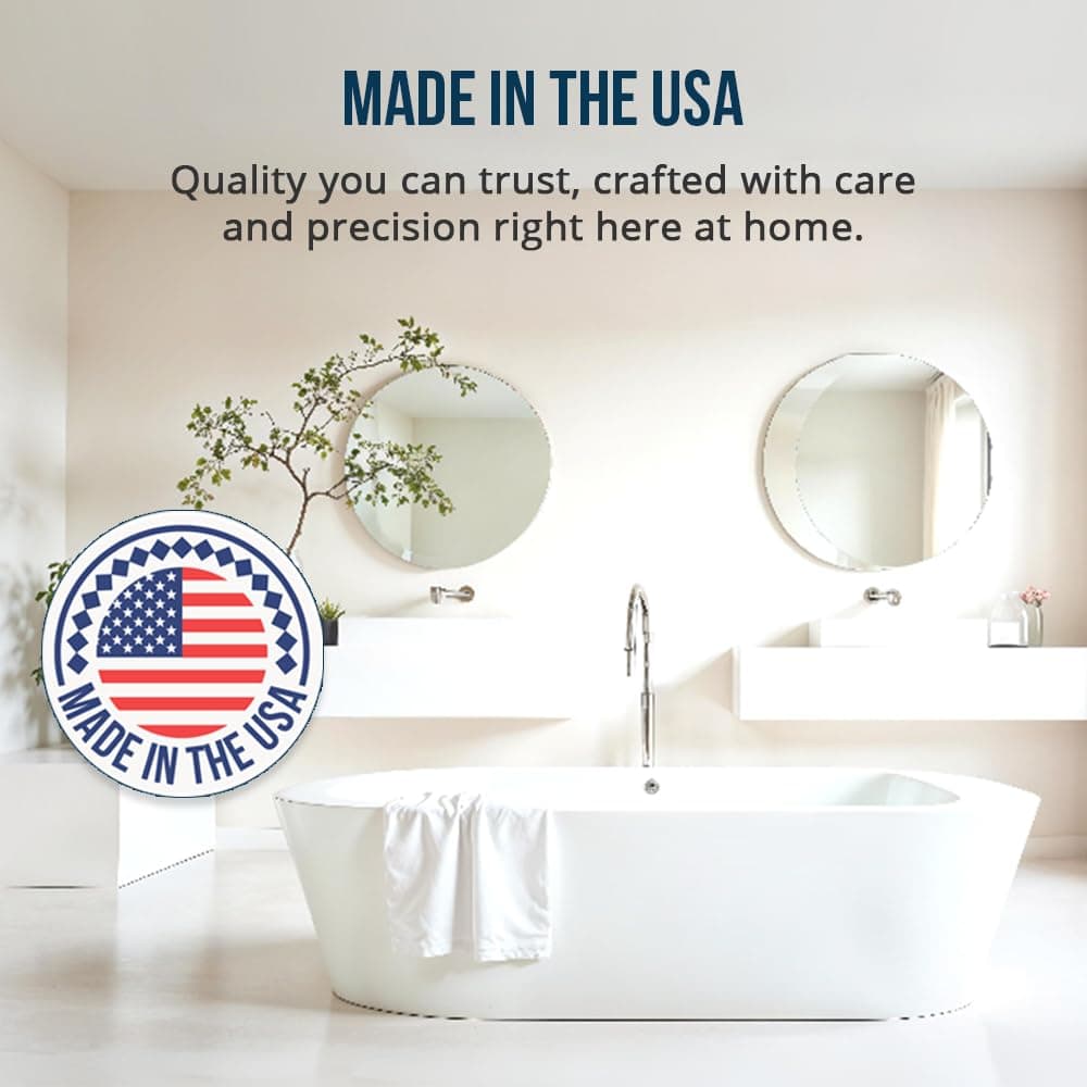 Ekopel Roll On Bathtub Refinishing Kit - Made in The USA - Odorless Tub and Tile Reglazing - 20X Thicker Than All Other Refinishing Kits (No Tools) - Gloss White