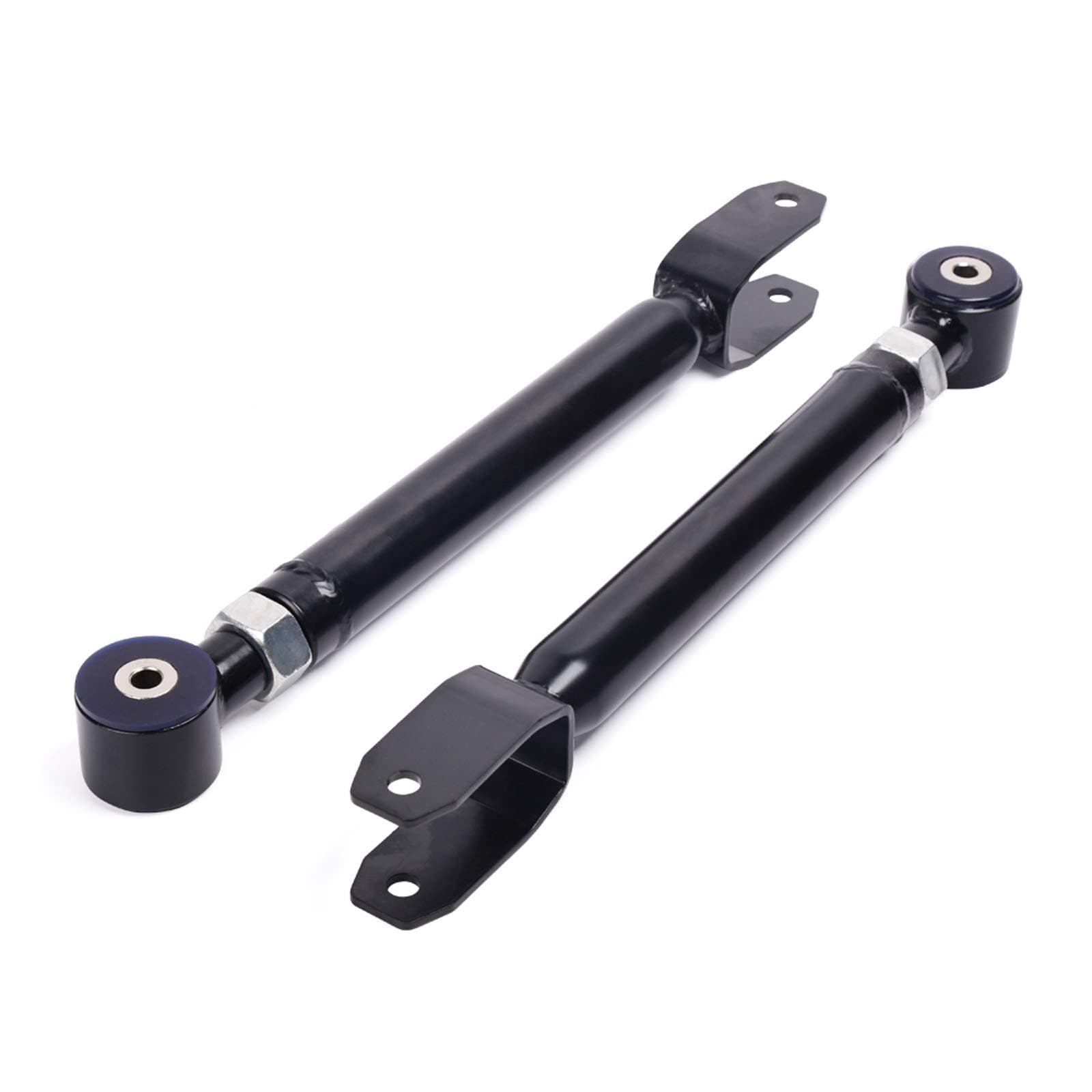 Upper Adjustable Control Arms for J-eep Wrangler JK JKU 2007-2018，dynofit 0-6.5inch Front Suspension Arms Fit Wrangler JK JKU Rubicon Sahara Unlimited Moab and More Heavy Duty SUV/OFF-ROAD（Black）