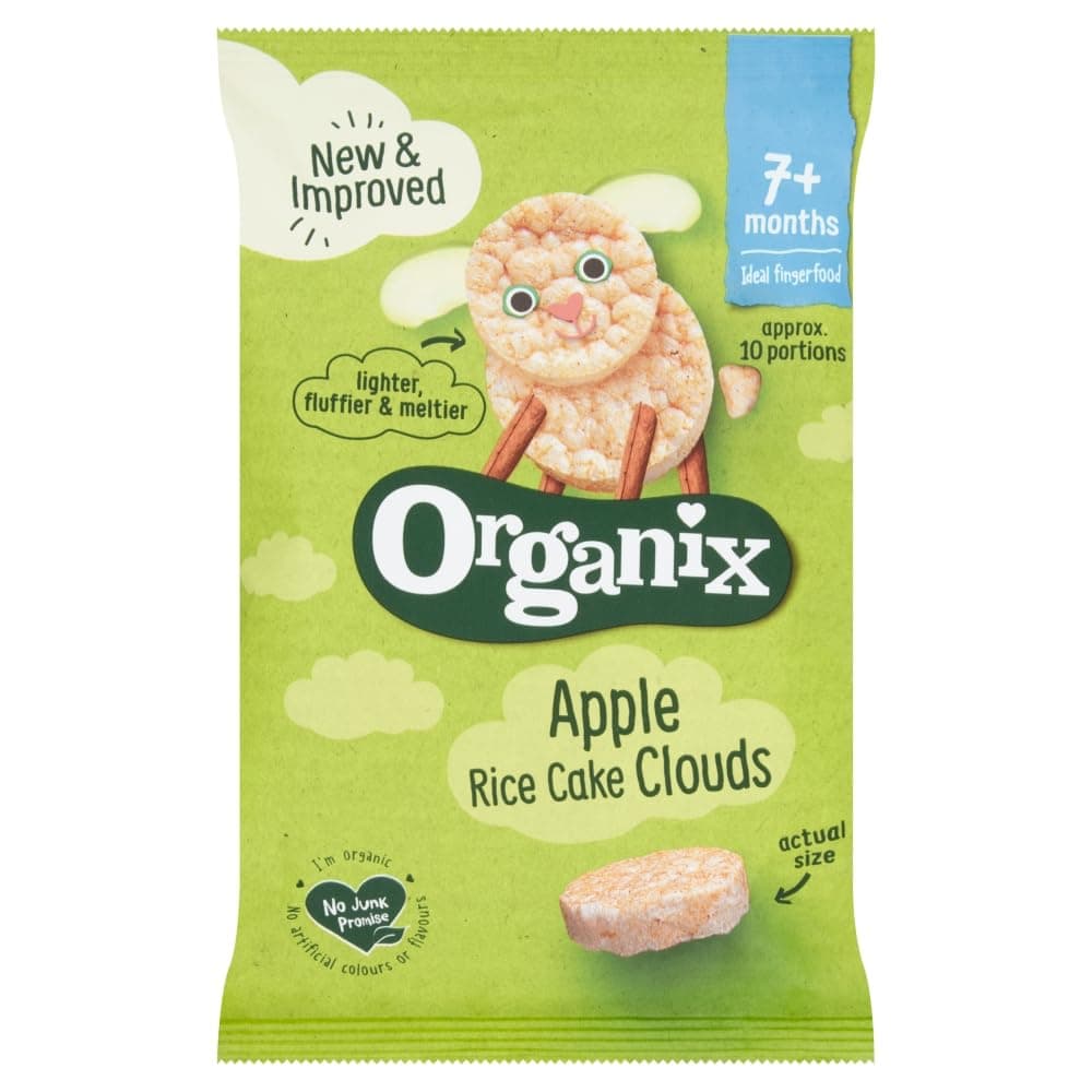 ORGANIX APPLE RICE CAKE 40G