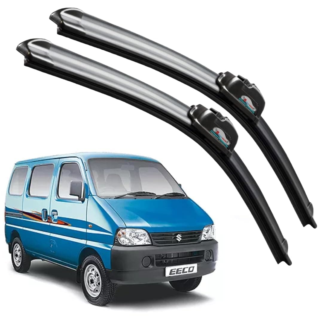 CARNYX Frameless Windshield Wiper Blades, Front Car Wipers Set of 2, Noise-Free, Durable Performance Compatible with (Maruti Suzuki Eeco (D-16,P-16))