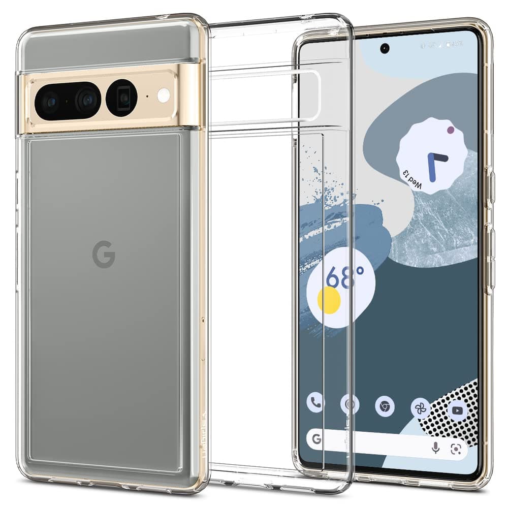 Ultra Hybrid for Google Pixel 7 Pro Case, Transparent Pixel 7 Pro Back Cover (2022) - TPU+Poly Carbonate｜Crystal Clear