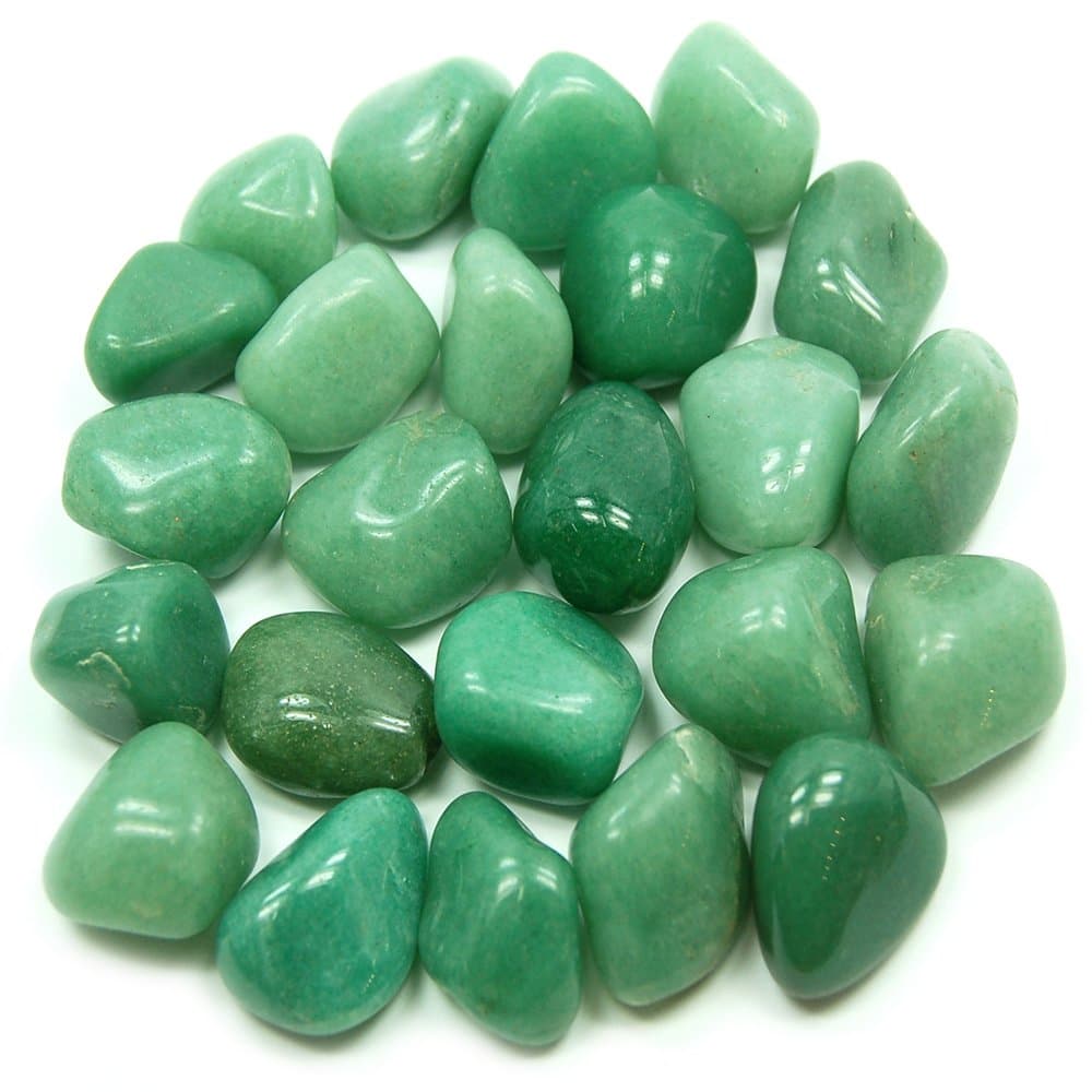 Tumbled Green Quartz (5/8" - 1") - 1 pcs.