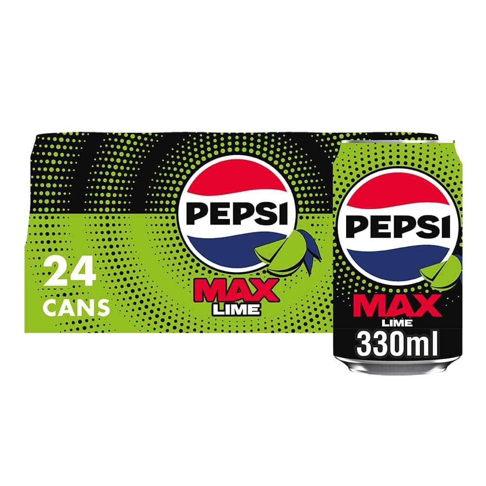 Max Lime No Sugar Cola Cans 24 x 330ml