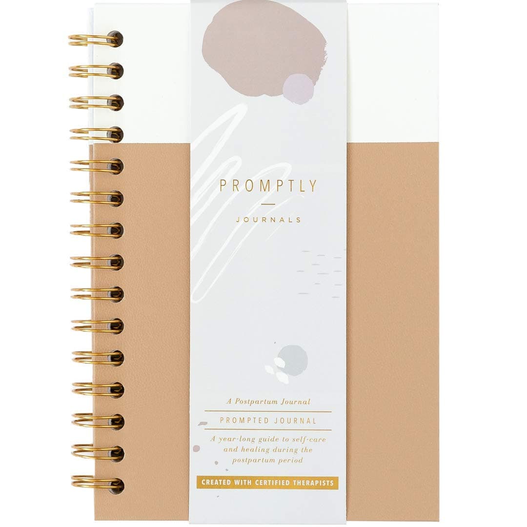 Promptly JournalsPostpartum Journal (Cashew)