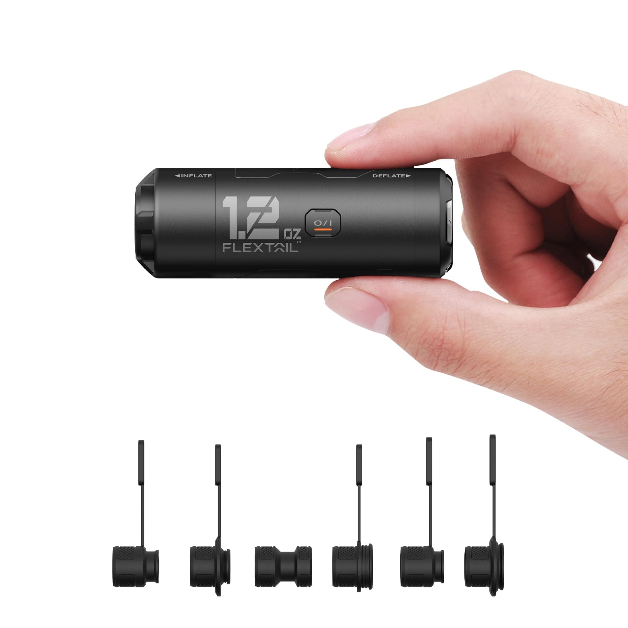 Zero Pump Air Pump for Inflatables, 1.2 oz Ultra-Mini Electric air Pump Portable Air Mattress Pump, Rechargeable Air Pump for Pool Floats Air Bed Air Mattress