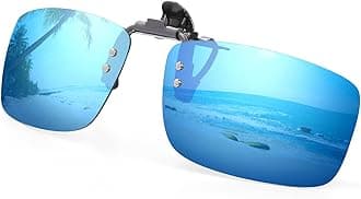 Cycling Sport Polarized Clip-on Flip up Metal Clip Sunglasses Lenses Glasses Unbreakable Driving Fishing Outdoor