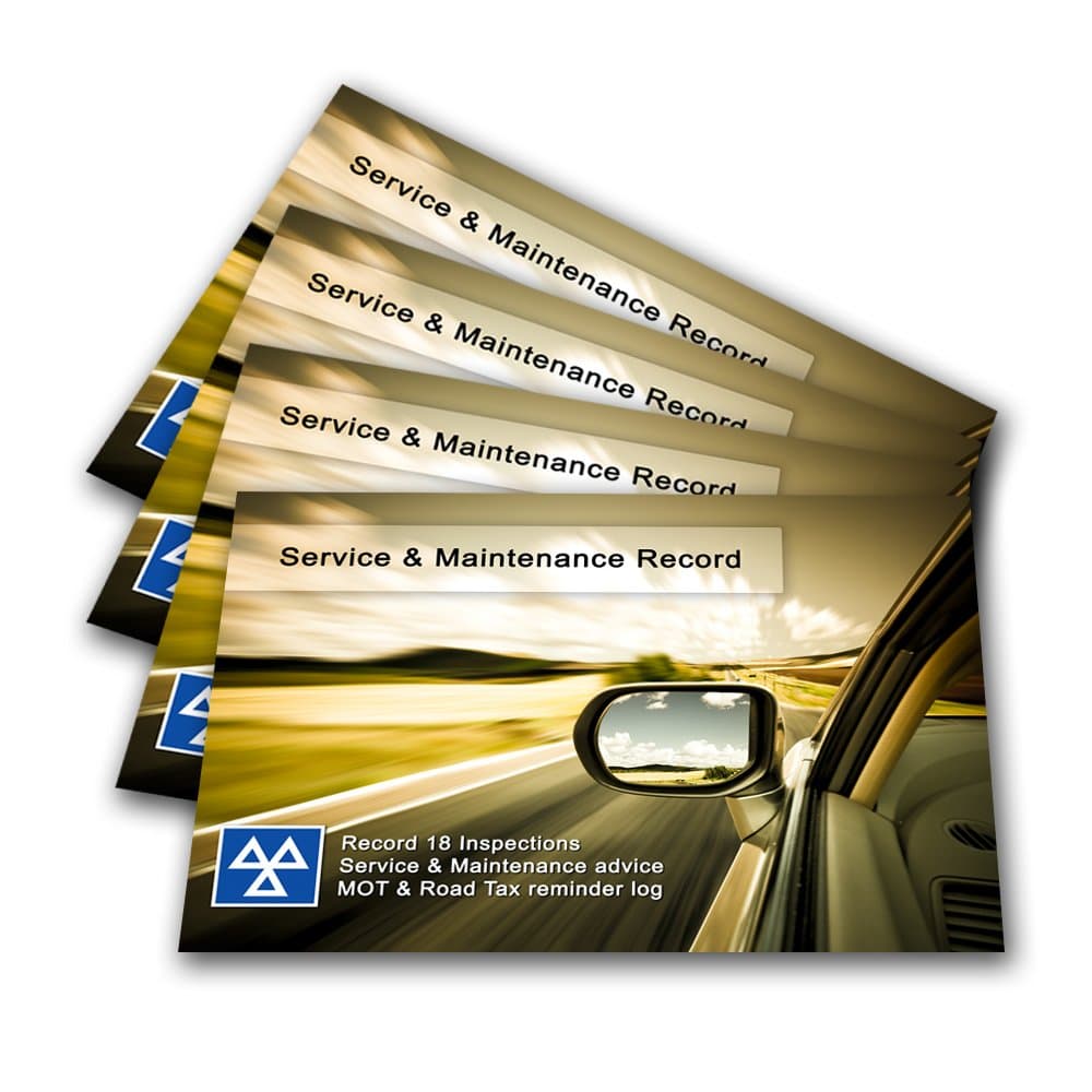 Premium Service History Log Book - Blank Replacement Suitable For Any Vehicle - Honda, Civic Jazz Cr-V Accord Hr-V Fr-V