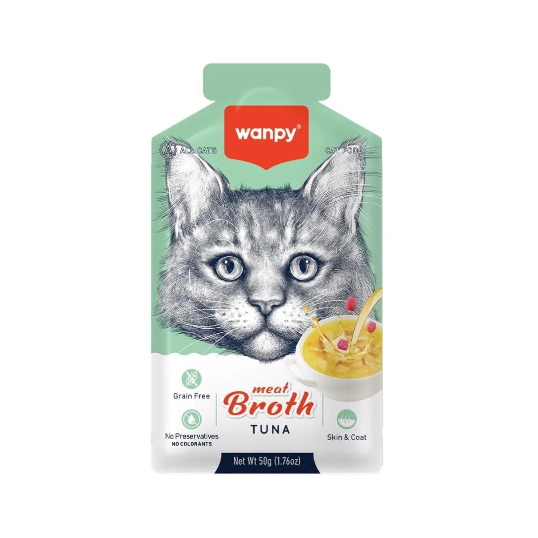 Wanpy Meat Broth Tuna for Cats 50g