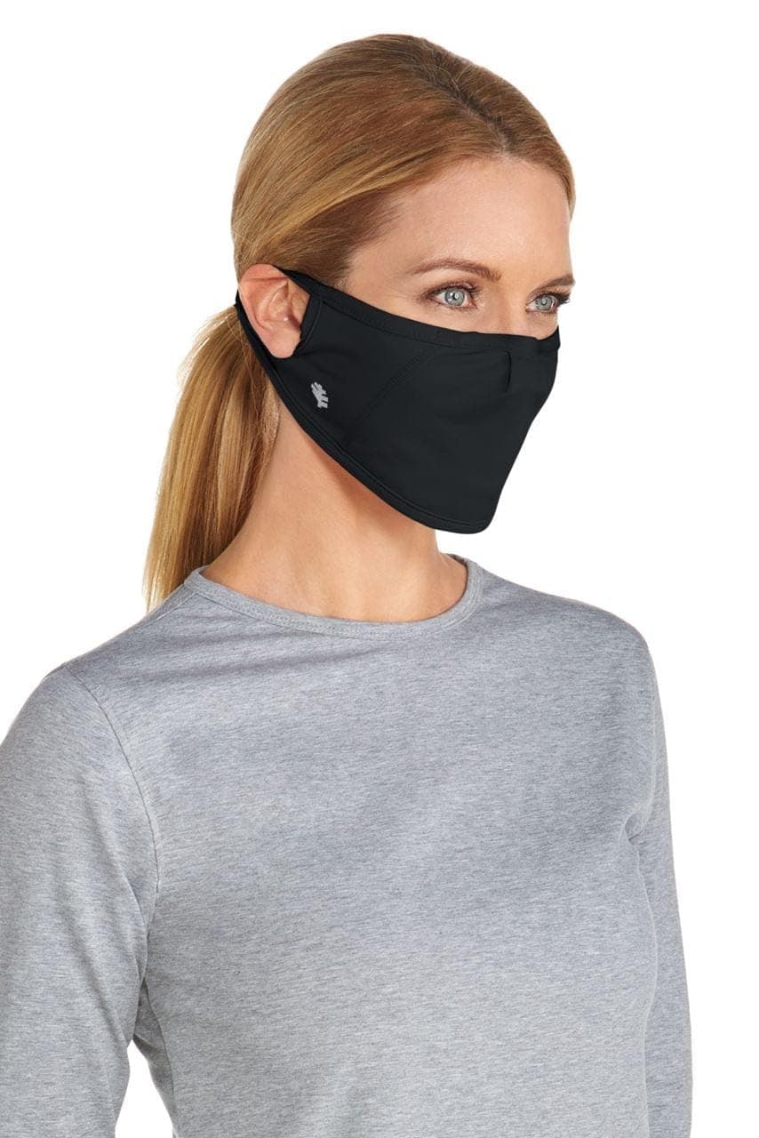 UV Face Mask with Shapeable Nose Wire - UPF 50+ Sun Protection - Blackburn