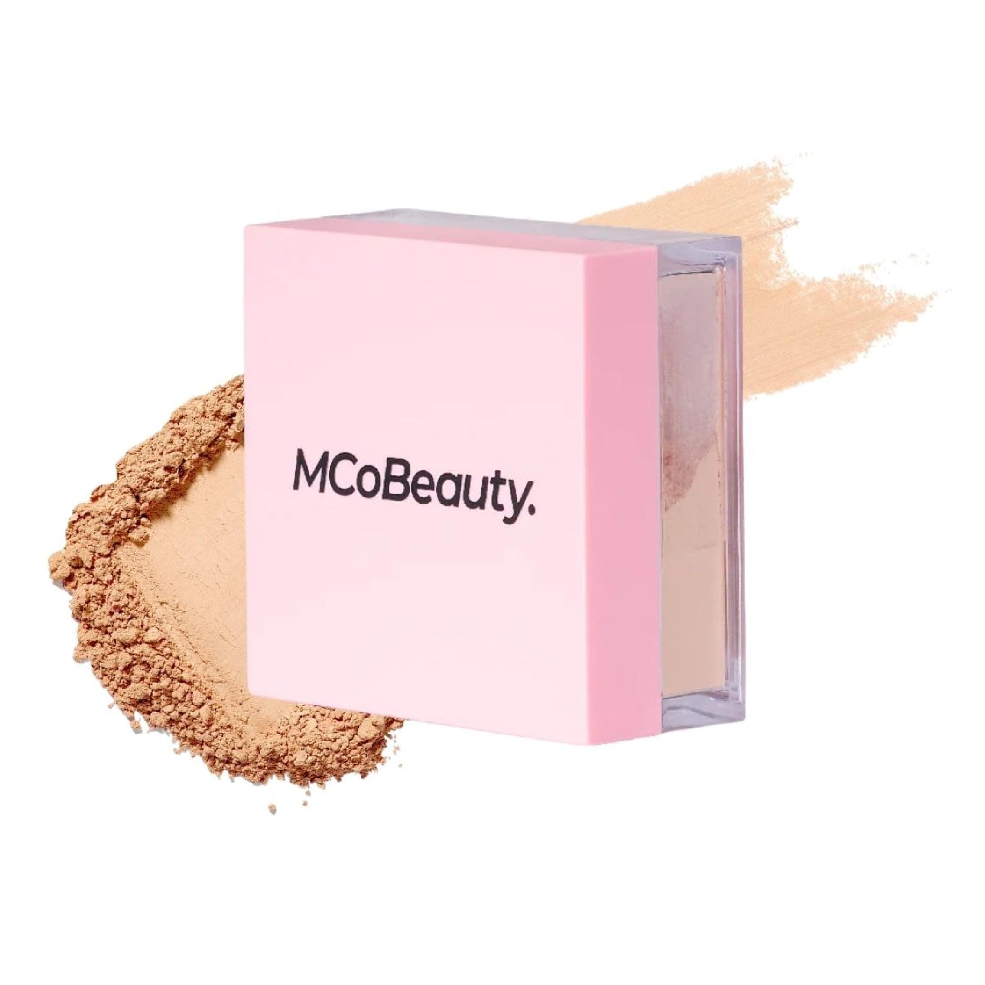 Loose Powder Cool & Set - Medium - Soft Focus, Blurring Matte Finishing Baking & Setting Powder - Hydrating Face Makeup with Hyaluronic Acid, Glycerin & Vitamin E - Vegan & Cruelty Free