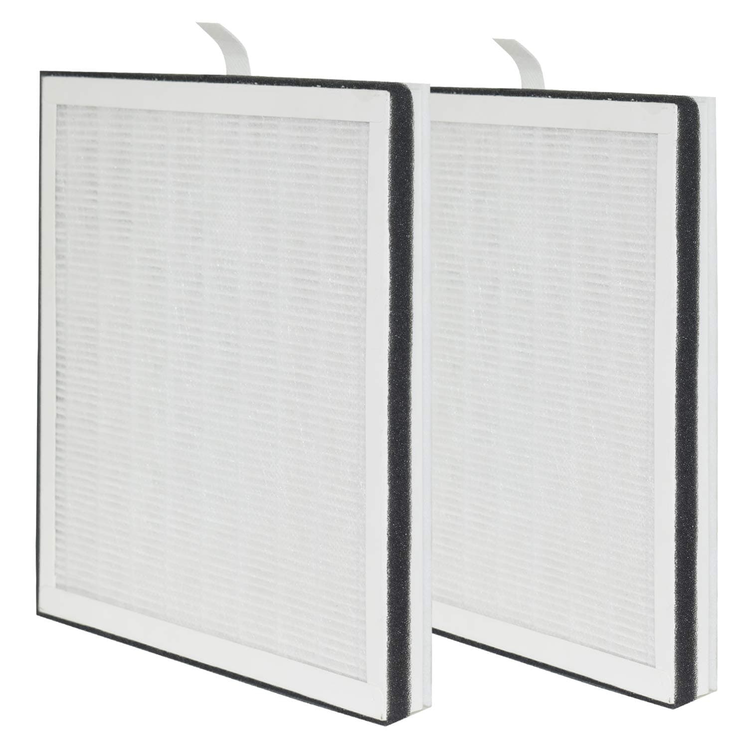 GHM 2 Pack High Efficiency 3-in-1 True HEPA Replacement Filter, Compatible with Pure Enrichment Pure Zone PureZone Air Purifier, Replace Part # PEAIRFIL