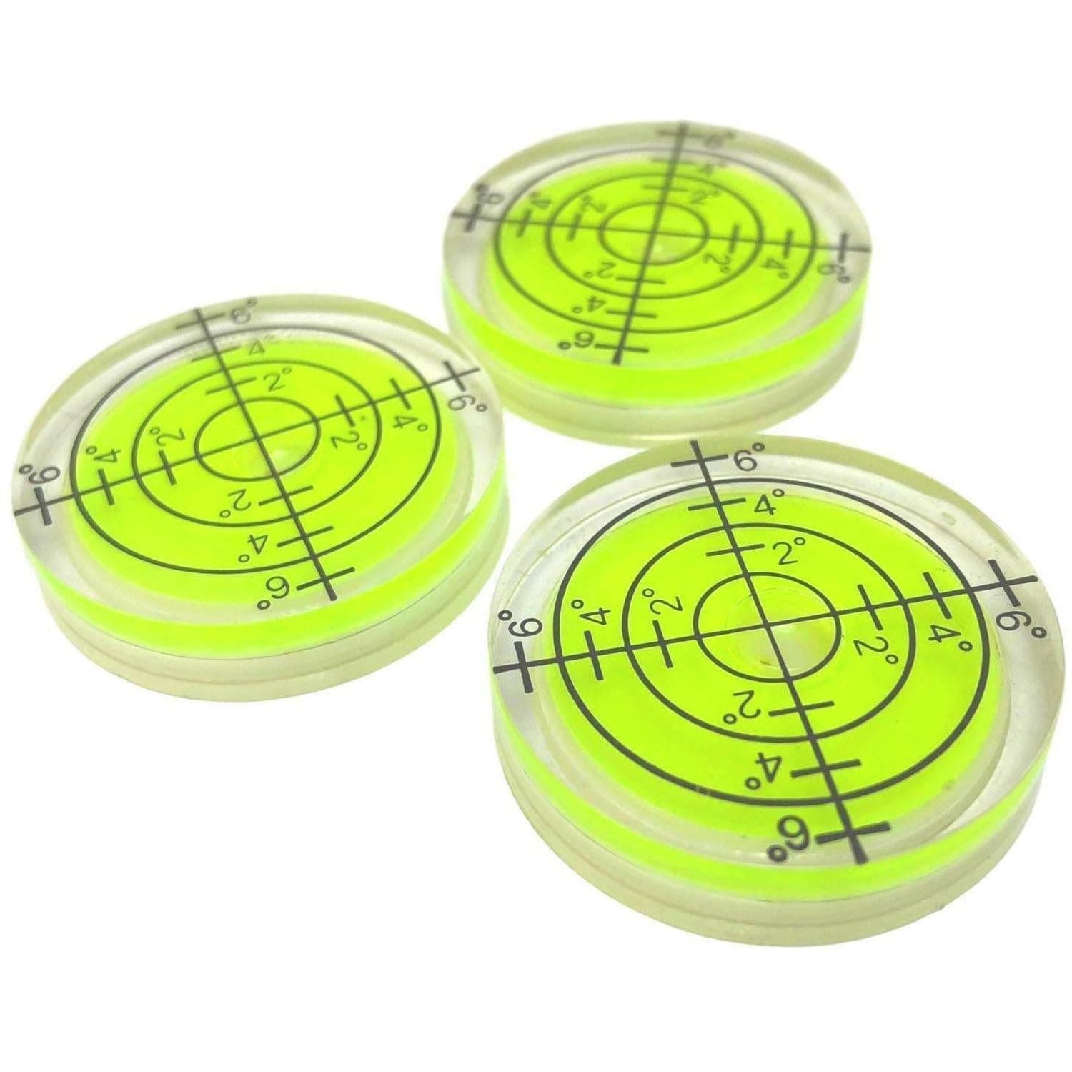 Taskar 3 x 32mm Precision Bullseye Bubble Spirit Level