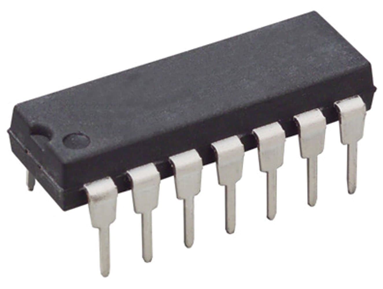 CD4070 ICS and Semiconductors, Quad 2-Input Exclusive OR Gate, DIP-14, 280ns (Pack of 10)