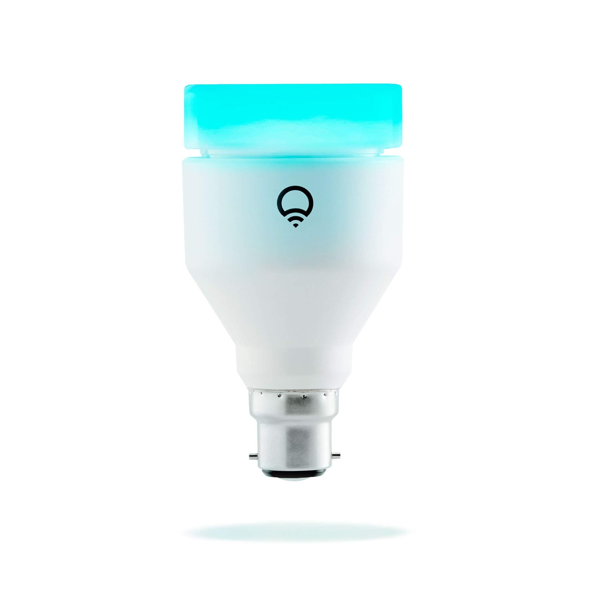 LIFX B22 Wi-Fi Smart LED Light Bulb, Adjustable, Multicolour, Dimmable, No Hub Required, Works with Alexa, Apple HomeKit and The Google Assistant, White