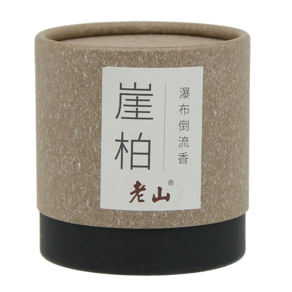 synpie Backflow Cone Incense-100g Natural Thuja/Cedar Cone Incense Waterfall Incense Backflow Incense(Brown)