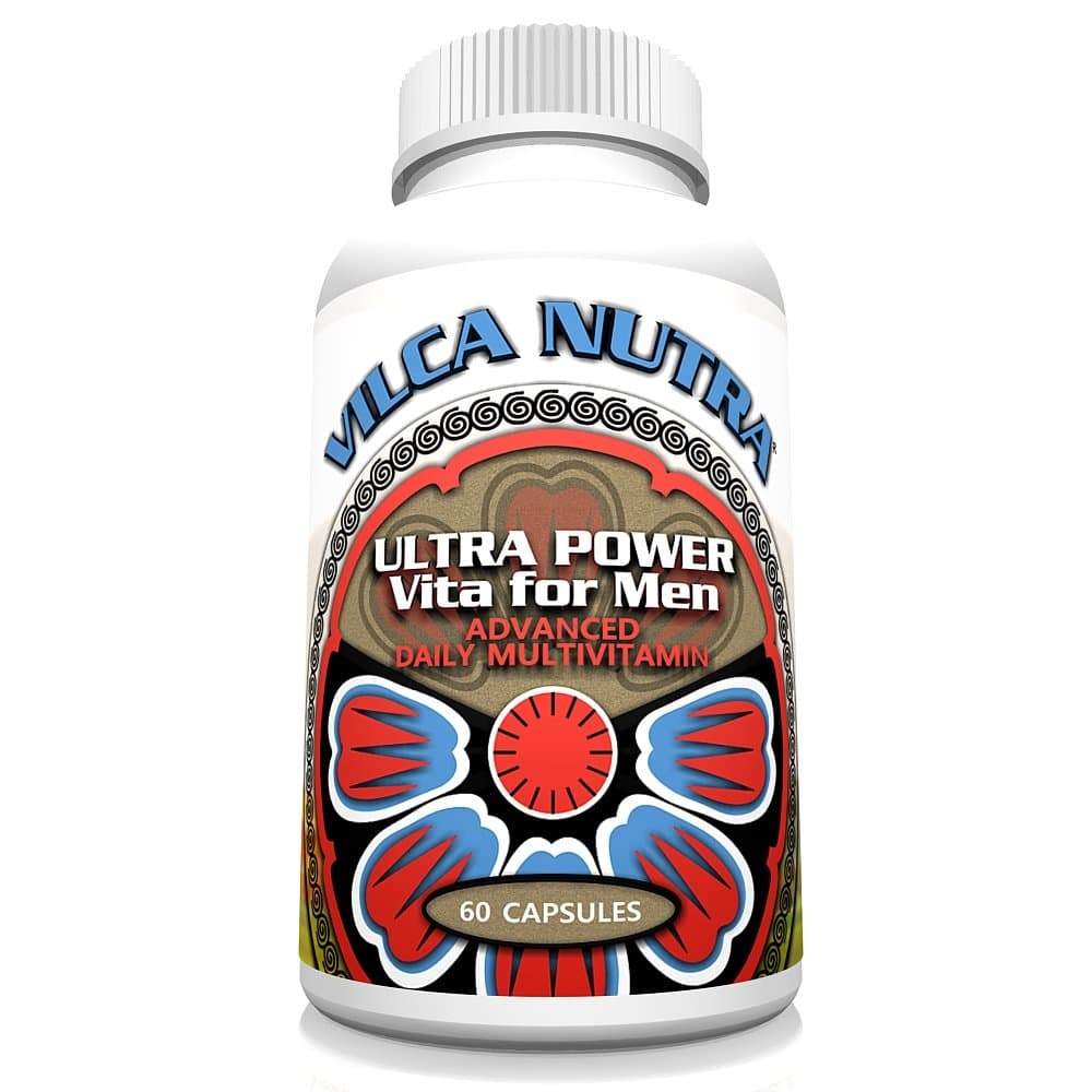 Men’s Multi Vitamin Complex - Iron Free - Whether You are 40+ or 50+ One Daily Intake of Vitamins – Minerals – Antioxidants and Herbs Specifically Formulated for Men’s Needs Ultra Power Vita for Men can Enhance Your Vitality and Endurance and Help You Achieve and Maintain Your Health Goals!