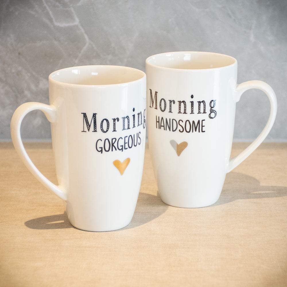 Morning Gorgeous Mugs (Twin Pack)
