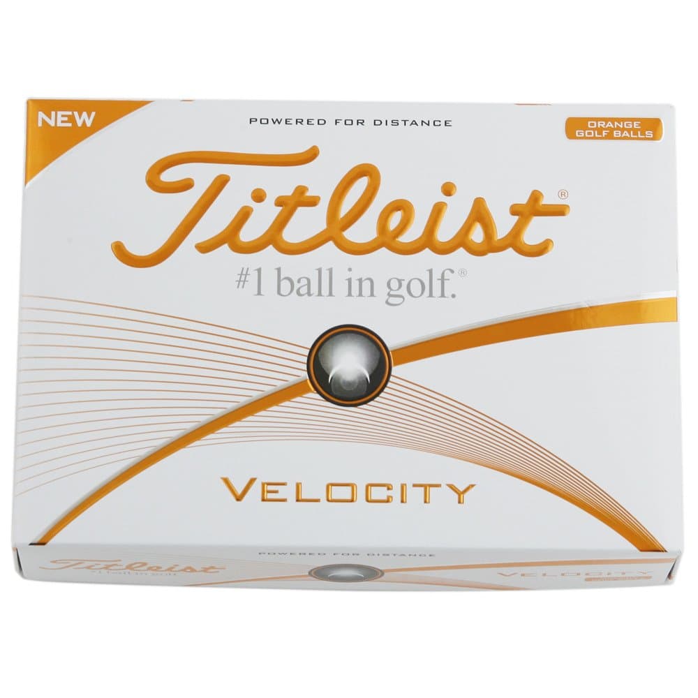 Titleist VELOCITY 2016　Orange