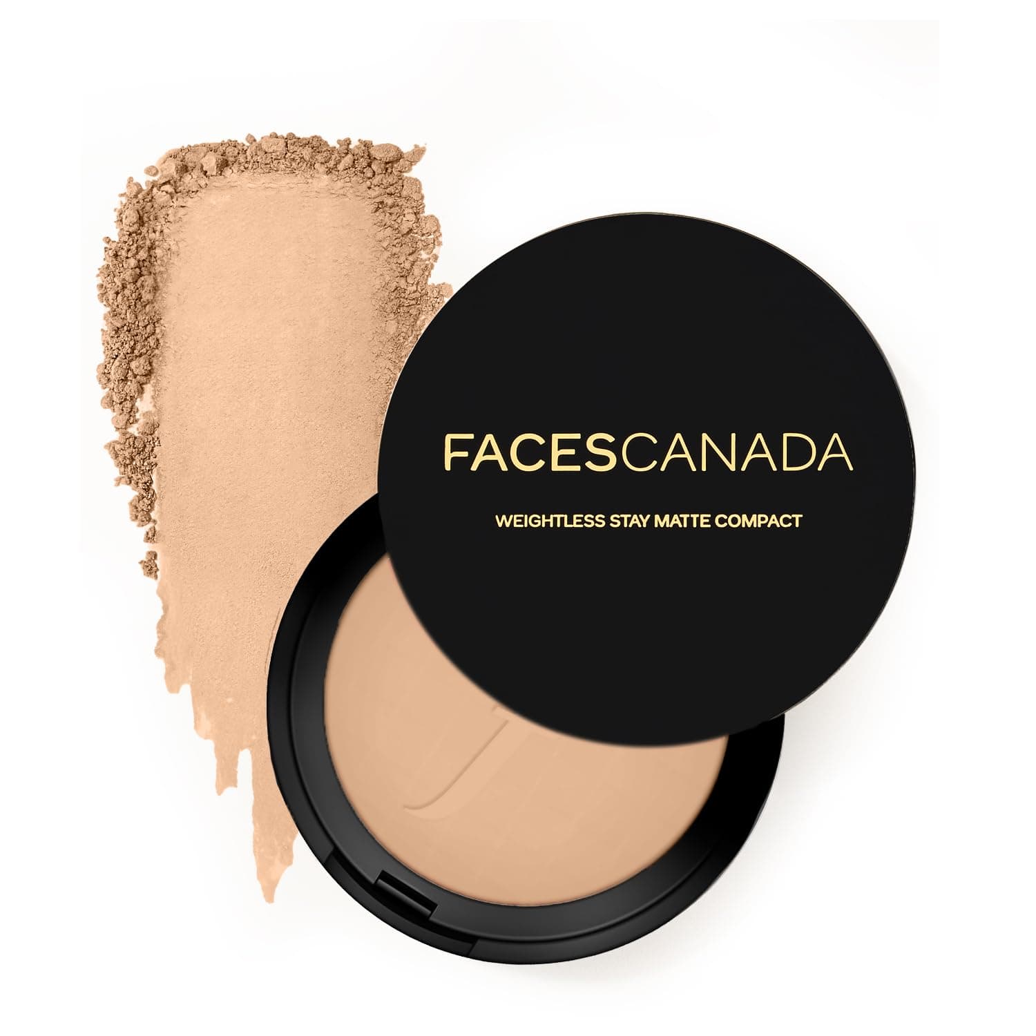 Faces Canada Weightless Stay Matte Compact Vitamin E & Shea Butter, Spf-20 Beige 03, 9 g