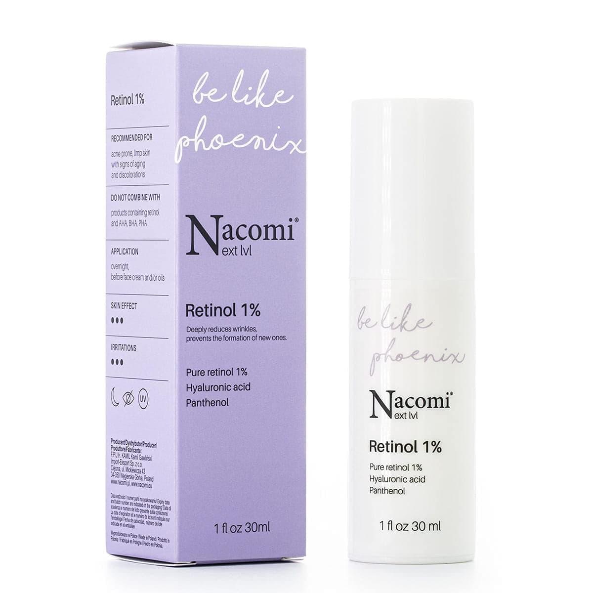 NACOMI Next Level Be Like Phoenix Retinol 1% 30 ml