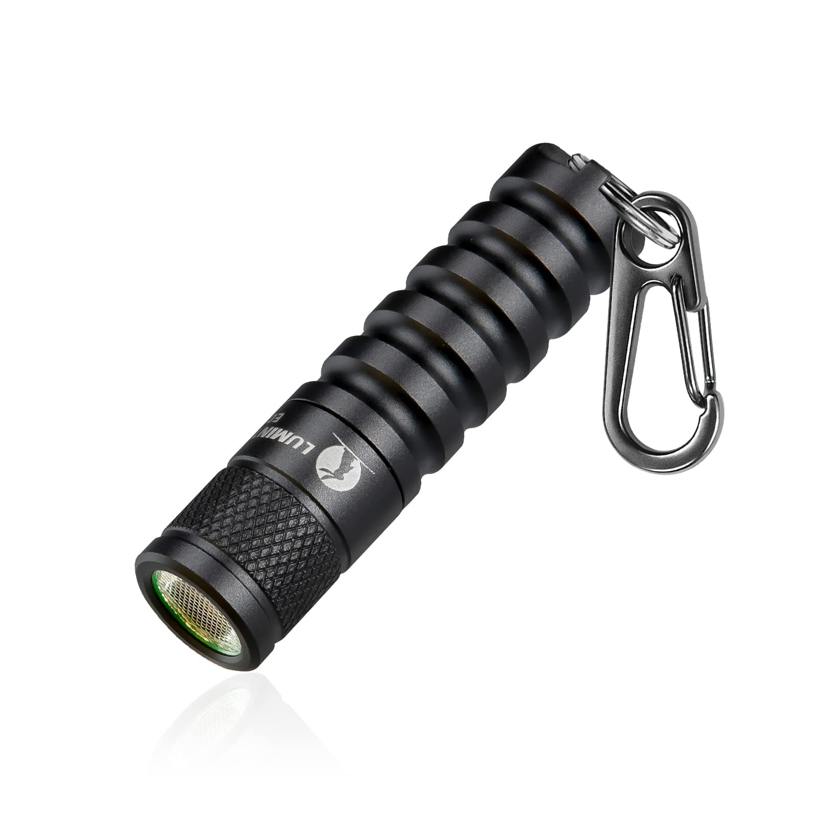 EDC15 Keychain Flashlight 760 Lumens Mini EDC Flashlight 80 Hours Burn Time, 5 Modes, IPX8 Waterproof Torch Floodlight for Everyday Carry, Camping, Hiking