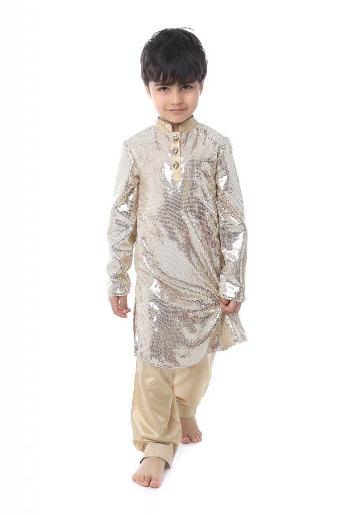 Kidology Baby Boys' Sequins Pathani
